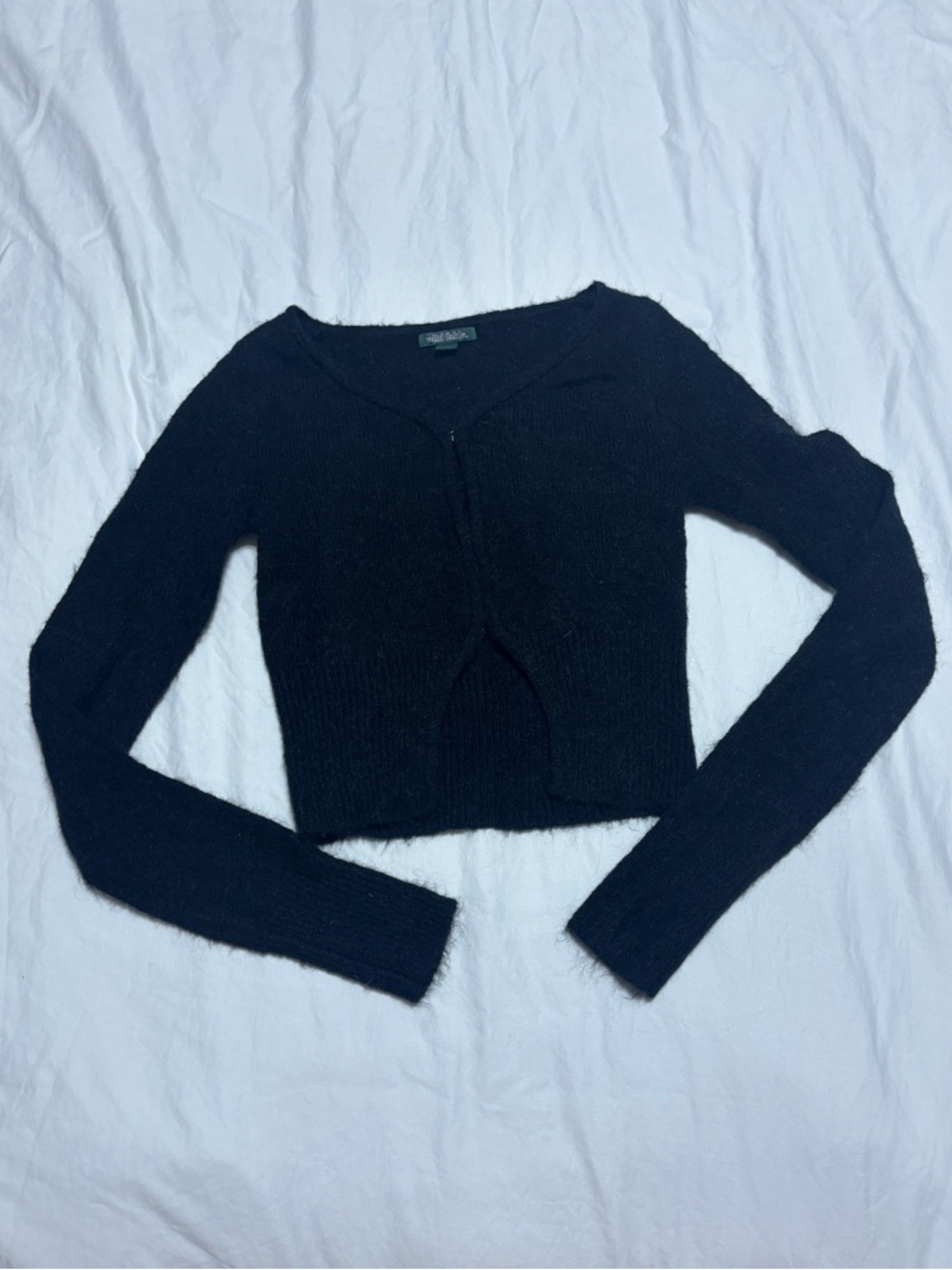 wild fable fuzzy cardigan